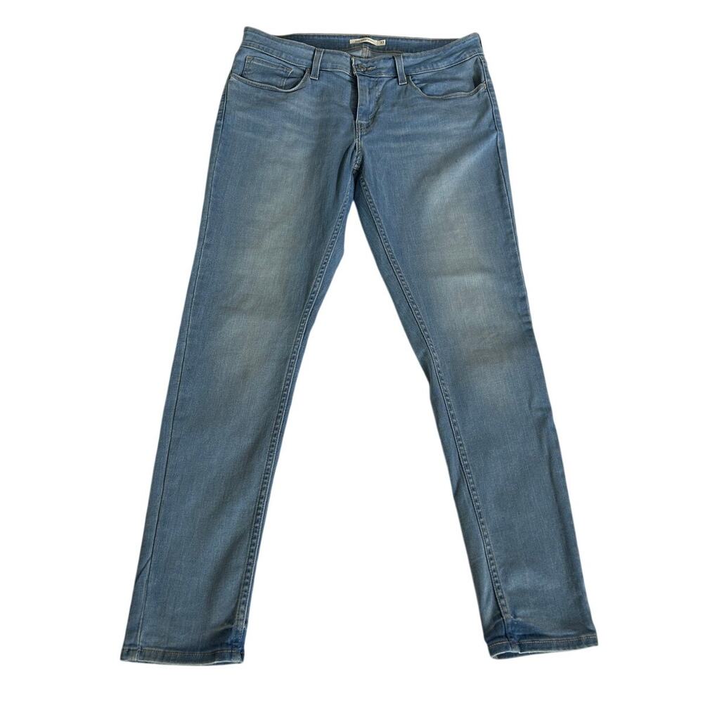 Levi’s 535 Super Skinny Jeans Women’s Size W33 L30 Light Wash Stretch Slim Fit